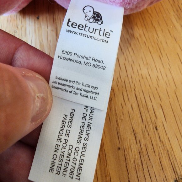 TeeTurtle Aqua/Pink The Original Reversible Octopus Plushie Stuffed Animal Toy - Picture 4 of 11